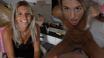 College Girl Gives in Easily and CHEATS on her Long Distance BF!!!Ambie Bambii