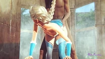 Disney Frozen Yaoi - Elsa Femboy Fucked with creampie